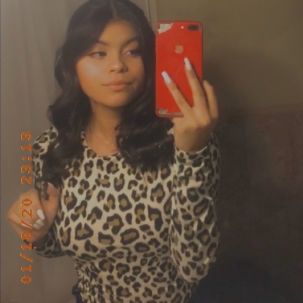 leopard top